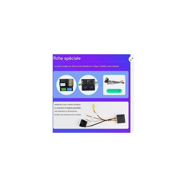 Autoradio connecté JUNSUN pour VW Golf 5 6 Passat Polo 6R Carplay