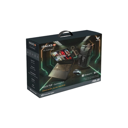 PC Gamer ASUS Pack PC souris sac F17-TUF706HM-HX16 Reconditionné