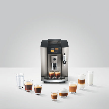 Expresso Broyeur JURA E8 Midnight Silver (ED)