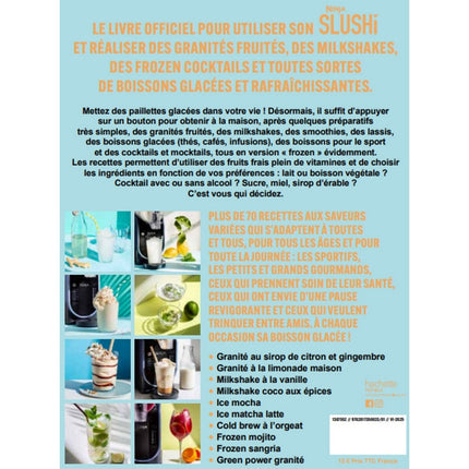 Livre de cuisine HACHETTE Recettes Ninja Slushi