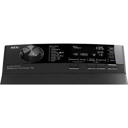 Lave linge top AEG LTR8C7313DS