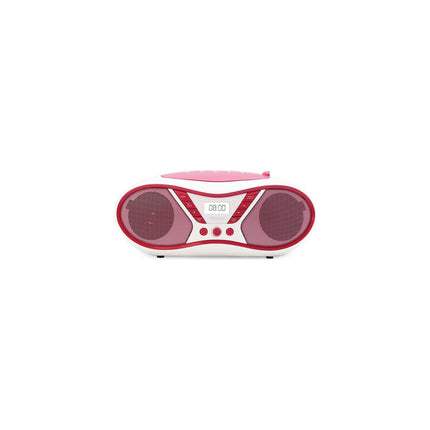 Radio CD MOOOV Lecteur CD Pop Pink avec radio FM et por
