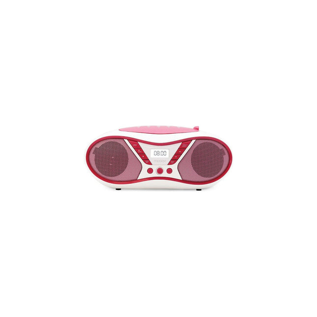 Radio CD MOOOV Lecteur CD Pop Pink avec radio FM et por