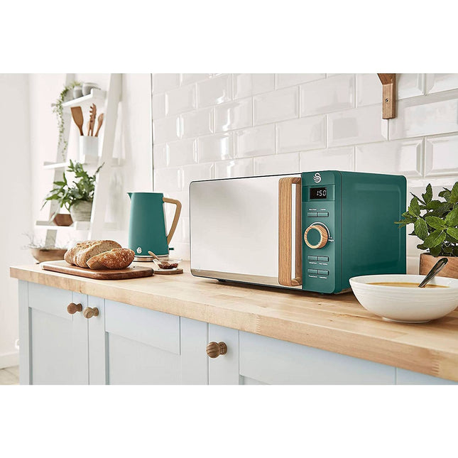 Micro ondes combiné SWAN SM22036GRENEU Nordic Micro-ondes 20L