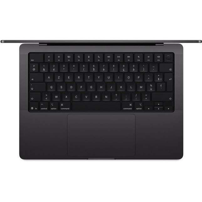 Ordinateur Apple MACBOOK Pro 14" Puce M5 Pro CPU 18 / GPU 20 coeurs Mémoire RAM 24Go Stockage 2To SSD XDR