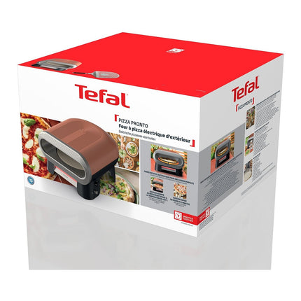 Four à pizza électrique TEFAL Pronto JM600TE0 pizza 30 cm préchauffage 15 min, jusqu'à 400°C