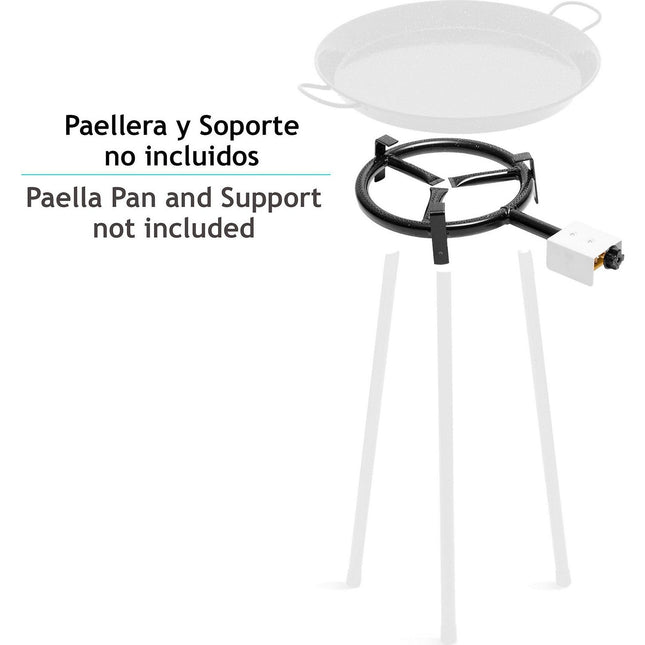 Réchaud gaz BRIEBE MOD300 Brûleur à Gaz, Anneau à Paella