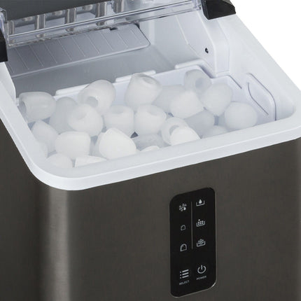 Machine à glaçons KLARSTEIN Albaron 12kg/24h 1,5L auto-clean gris