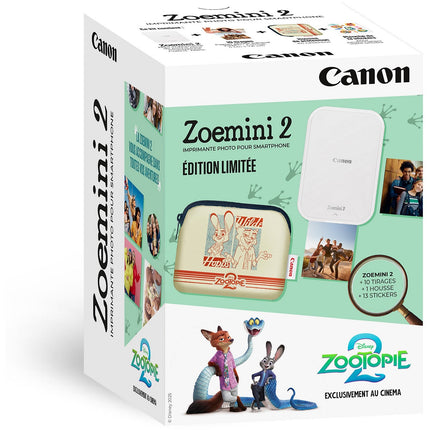 Imprimante photo portable CANON Zoemini 2 Edition Zootopie 2