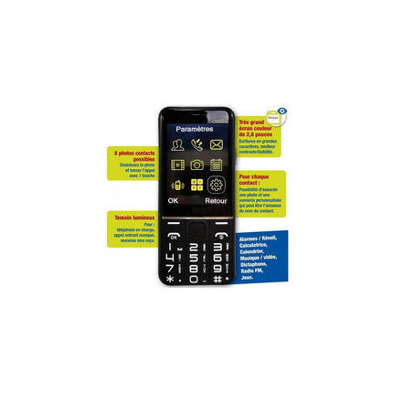Téléphone portable MOBIHO Le classic +