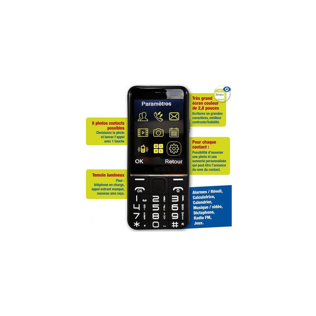 Téléphone portable MOBIHO Le classic +