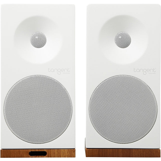 Enceinte bibliothèque TANGENT SPECTRUM X5 BT BLANC X2