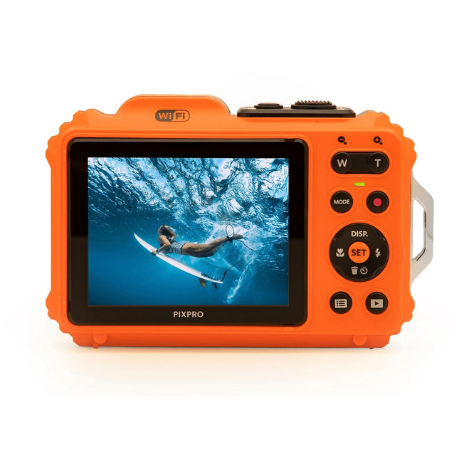 Appareil photo Compact KODAK WPZ2 Orange + 1 Batterie + Carte 16 Go