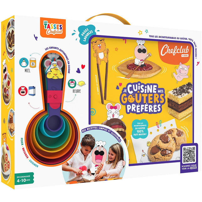 Coffret cuisine CHEFCLUB Je cuisine mes gouters préférés