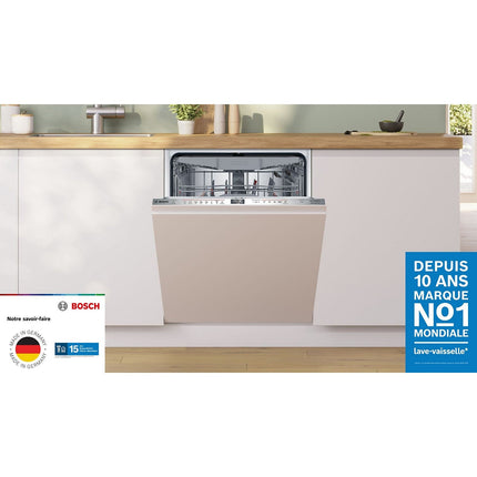 Lave vaisselle encastrable BOSCH SMV6ECX12F, SERENITY, Série 6, Silence Plus