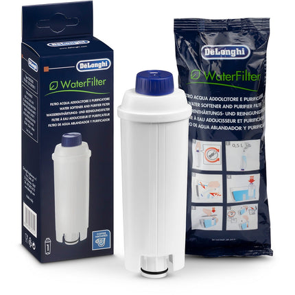 Filtre DELONGHI DLSC002, Cartouche Filtrante Anti-Calcaire pour Machines à Café