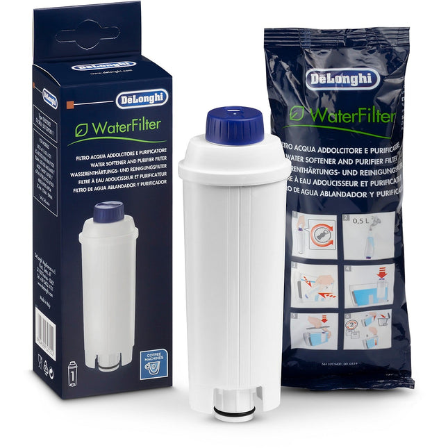 Filtre DELONGHI DLSC002, Cartouche Filtrante Anti-Calcaire pour Machines à Café