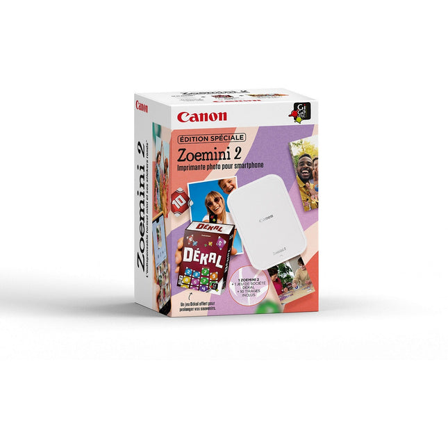 Imprimante photo portable CANON KIT Zoemini 2 summer 2026