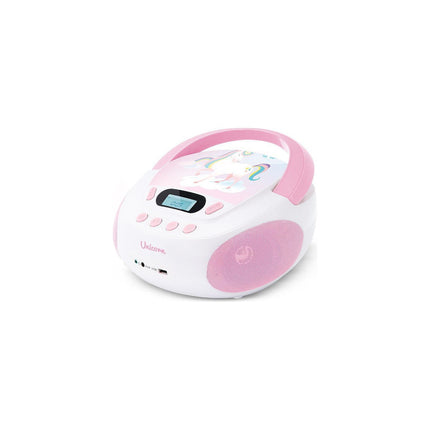Lecteur CD MOOOV Lecteur CD MP3 Unicorn enfant avec port