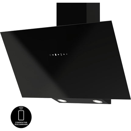 Hotte décorative murale inclinée AIRLUX AHMI671BK