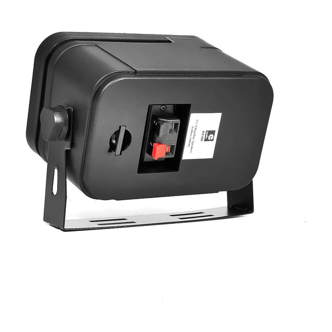 Enceinte Multiroom E-AUDIO Paire de mini enceintes 100W noires 3,5"