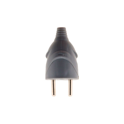 Adaptateur d'alimentation ZENITECH Fiche mâle 16A 2P+T - Gris - Zenitech