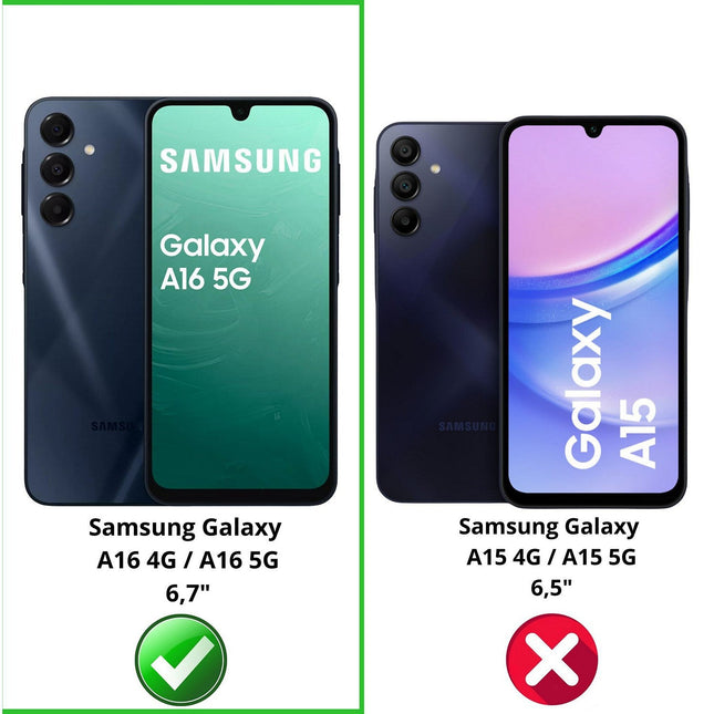 Protège écran PHONILLICO Samsung Galaxy A16 4G/5G - Verre trempé