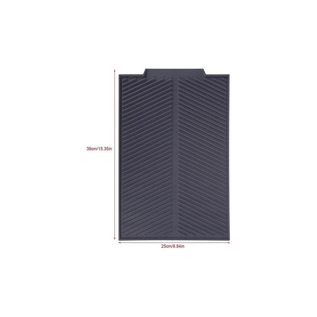 Tapis pâtisserie HOBBYTECH Tapis Egouttoir Vaisselle Gris