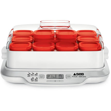 Yaourtière et fromagère SEB YG661500 MULTIDELICES Express 12 pots