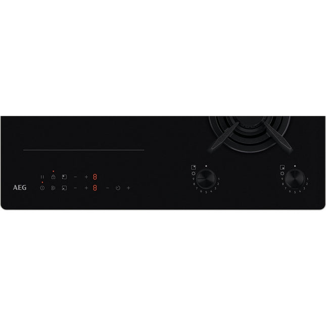 Plaque mixte induction gaz AEG HDB64623NB