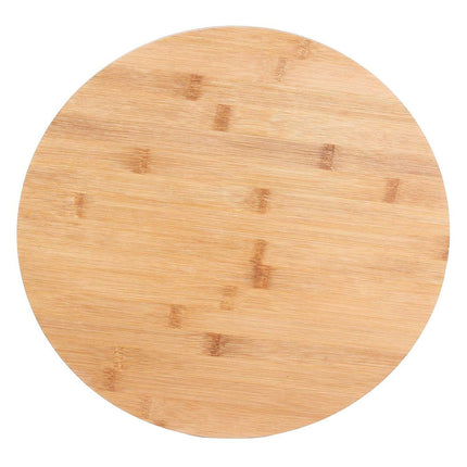 Plateau COOK CONCEPT rond tournant en bambou M12 - 35cm
