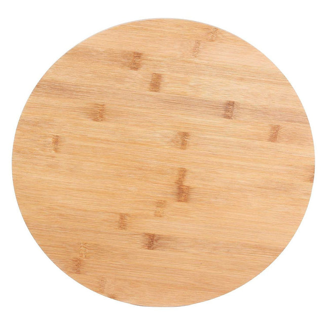 Plateau COOK CONCEPT rond tournant en bambou M12 - 35cm