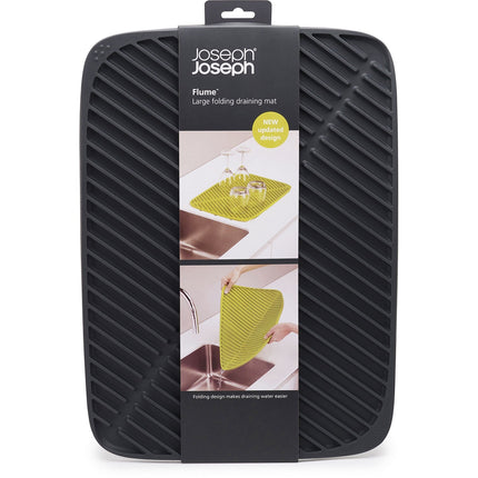 Tapis de séchage JOSEPH JOSEPH Flume Tapis Egouttoir GM - gris