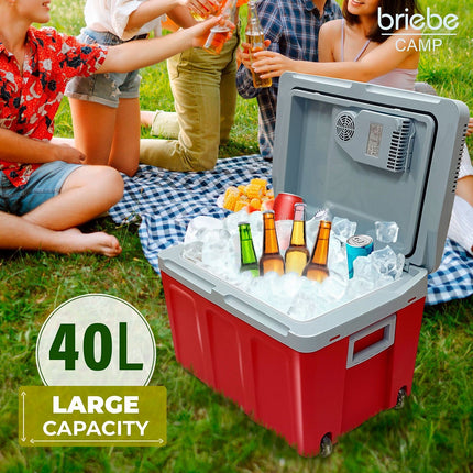 Glacière électrique BRIEBE Portable CF1155RED