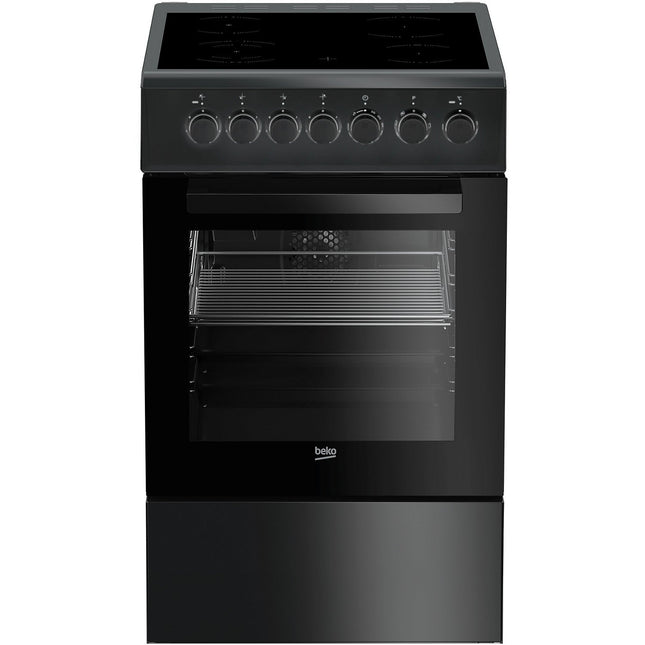 Cuisinière vitrocéramique BEKO FSS57100GAC 50cm Catalyse