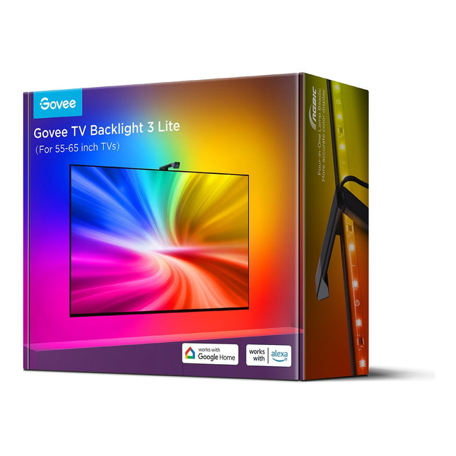 Bandeau LED GOVEE Retroéclairage LED TV avec camera 55 65