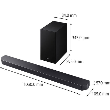 Barre de son SAMSUNG HW-Q610F