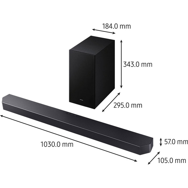 Barre de son SAMSUNG HW-Q610F