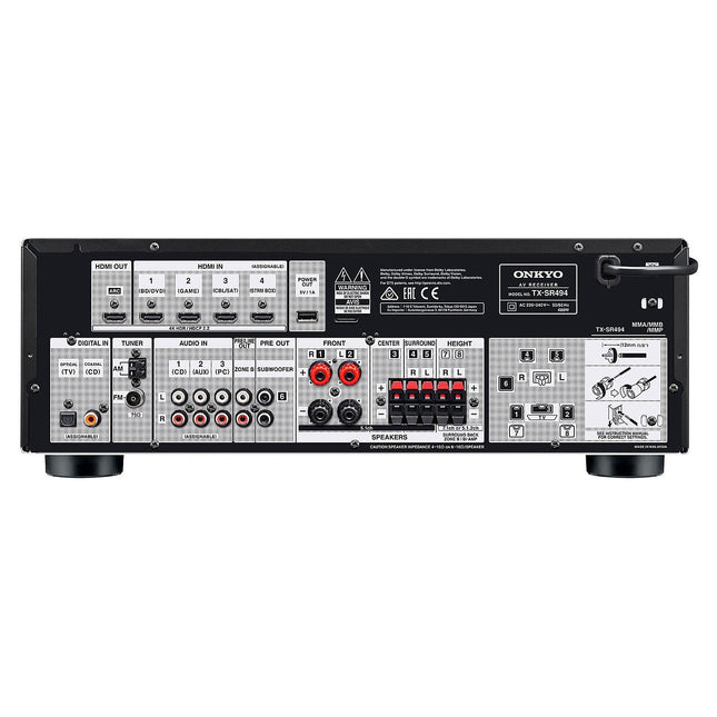 Ampli Home Cinema ONKYO TX-SR494 noir