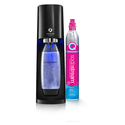 Machine à soda SODASTREAM E-TERRA noire