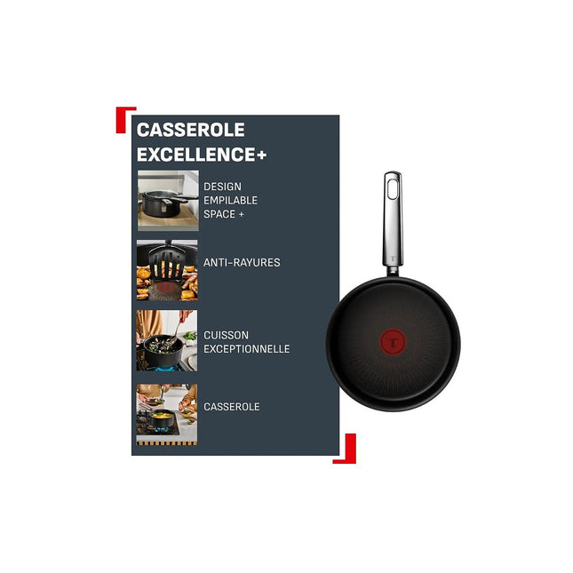 Casserole TEFAL 20 cm Excellence +