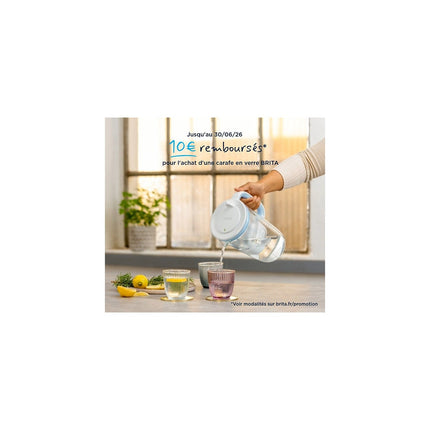 Carafe filtrante BRITA en verre model one