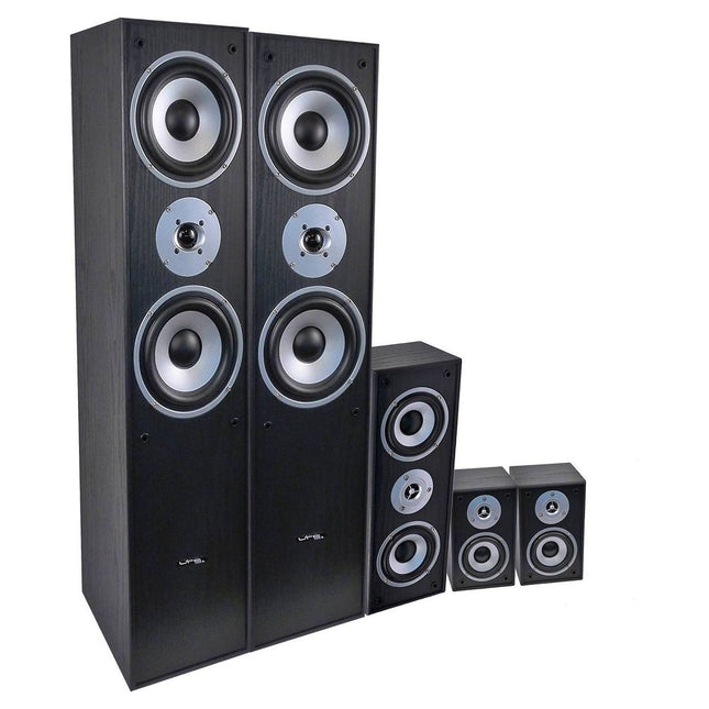 Pack enceinte Home Cinéma LTC Ensemble 5 enceintes E1004 noire Hifi /