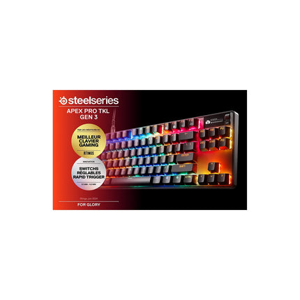 Clavier gamer STEELSERIES APEX PRO TKL GEN 3 - FR