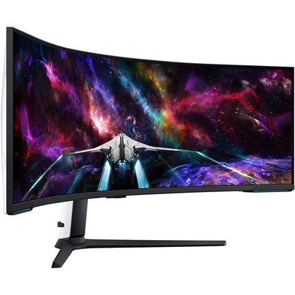 Ecran PC Gamer SAMSUNG ODYSSEY G9NEO G95 57" Incurvé 1000R DUHD 240Hz VA MiniLED HDR 1000 AMD FreeSync