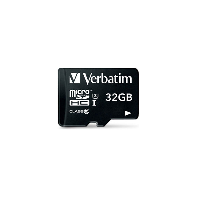 Carte Micro SD VERBATIM Carte micro SDHC 32GO VERBATIM pro U3
