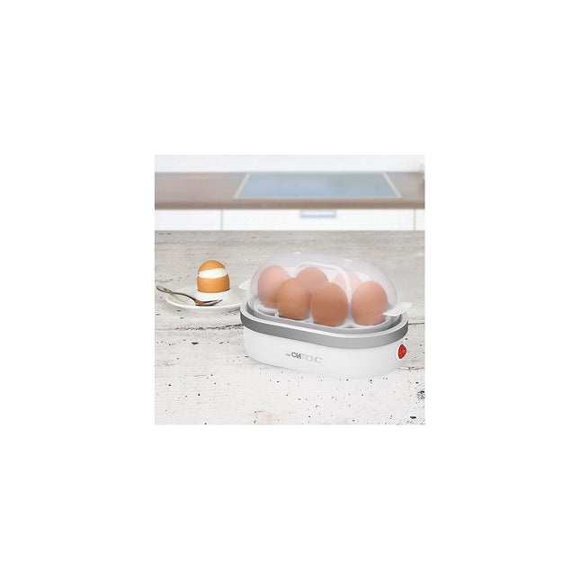 Cuiseur à oeufs CLATRONIC EK3497-blanc/silver