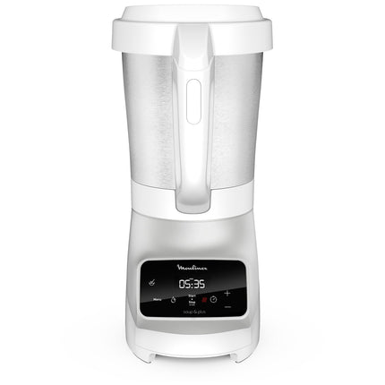 Blender chauffant MOULINEX SOUP et PLUS LM926B00 BLANC 2L + bol vapeur