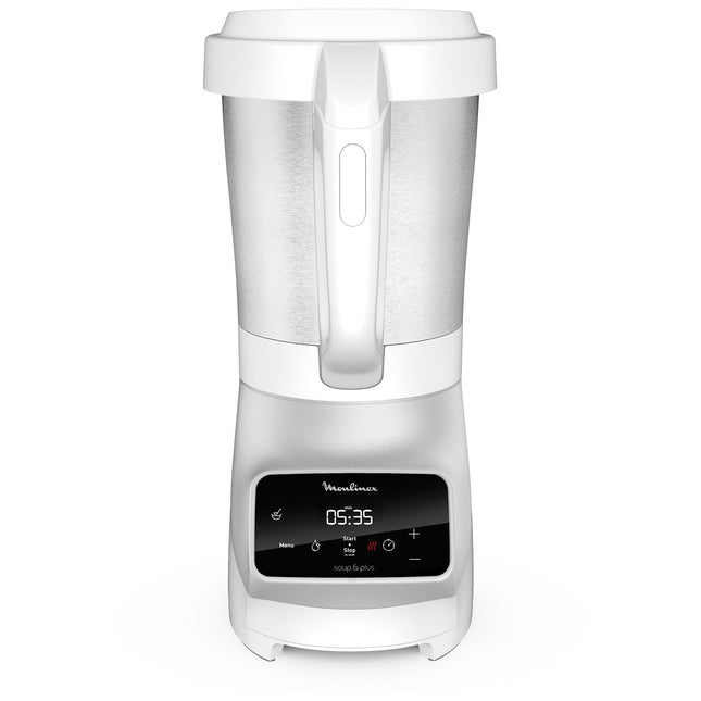 Blender chauffant MOULINEX SOUP et PLUS LM926B00 BLANC 2L + bol vapeur