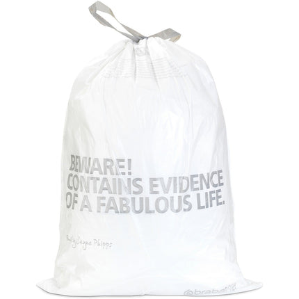 Sac poubelle BRABANTIA 50 à 60L - 10 sacs - H